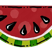 4" Watermelon Slice
