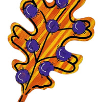 4" Oak Leaf