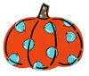4" Squatty Pumpkin