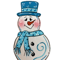 6" Snowman