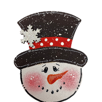 4" Snowman Head