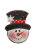 6" Snowman Head