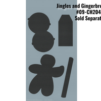 Gingerbread Jingles Plate Pattern by Chris Haughey