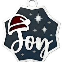 3pc. Joy Ornament