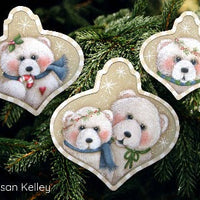 6-7/8" Christmas Bears Ornament