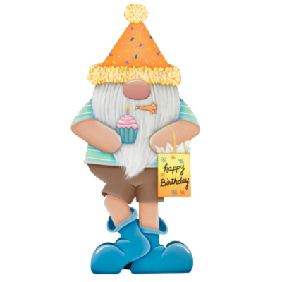 Happy Birthday Gnome E-Pattern By Jeannetta Cimo