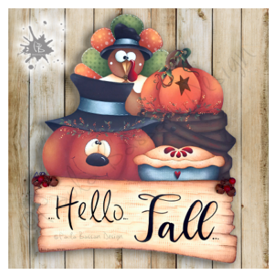 Hello Fall E-Pattern By Paola Bassan