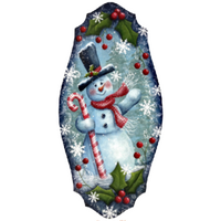 Hello Snow Plaque E-Pattern by Chris Haughey