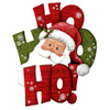 Ho Ho Ho Plaque E-Pattern by Chris Haughey