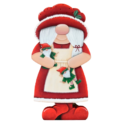 Mrs. Claus E-Pattern By Jeannetta Cimo