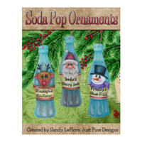 Soda Pop Ornaments E-pattern by Sandy Le Flore