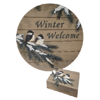 Songbirds Winter Welcome E-Pattern by Wendy Fahey