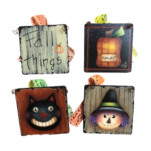 Things for Fall Ornaments E-Pattern By Marika Moretti
