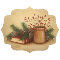 Twigs, Berries and Pine E-Pattern By Donna Hodson