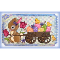 Bunny Cart E-Pattern By Sharon Bond