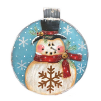 Cinnamon Snowy Ornament E-Pattern By Betty Bowers