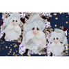 Cotton Candy, Vintage, and Silver Santas Combined E-Pattern By Deb Mishima