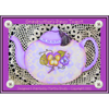 Grandmother's Pansy Teapot E-Pattern By Martha Smalley