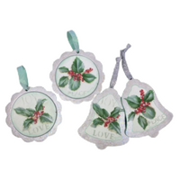 Holly and Berries E-Pattern By Barbara Bunsey