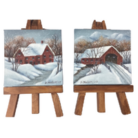Mini Snow Scenes E-Pattern By Donna Hodson