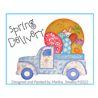 Spring Delivery E-Pattern By Martha Smalley