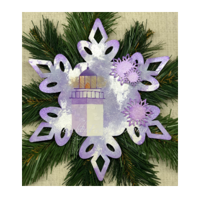 #Glowing Snowflake E-Pattern By Debby Forshey-Choma