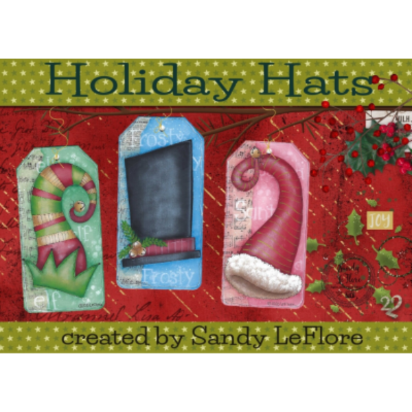 Holiday Hats E-pattern by Sandy Le Flore