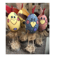 Prim Country Chicks E-Pattern By Betty Bowers