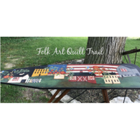 Folk Art Quilt E-Pattern by Vicki Saum