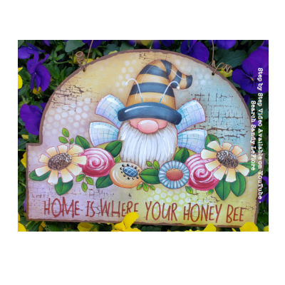 Honey Bee E-pattern by Sandy Le Flore