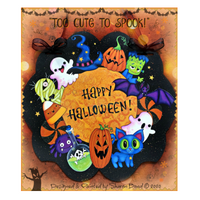 Too Cute To Spook!! E-Pattern by Sharon Bond