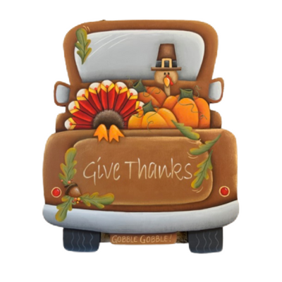 Turkey Truck E-Pattern By Jeannetta Cimo