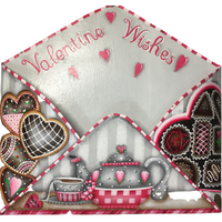 Valentine Wishes Envelope E-Pattern by Liz Vigliotto