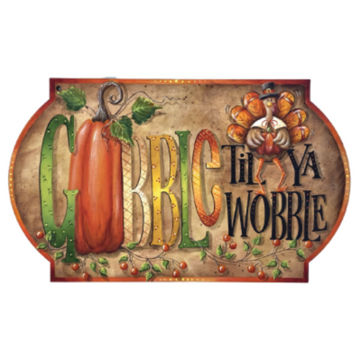 Gobble Til Ya Wobble E-Pattern by Chris Haughey