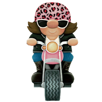 Fierce Gnome on the Road E-Pattern By Jeannetta Cimo