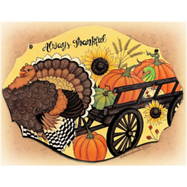 Always Thankful  E-Pattern By Sharon Bond