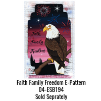 Slender Santa Fe Plaque