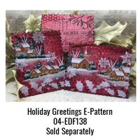 Horizontal Postage Stamp Ornament