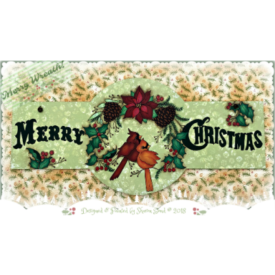Merry Wreath E-Pattern