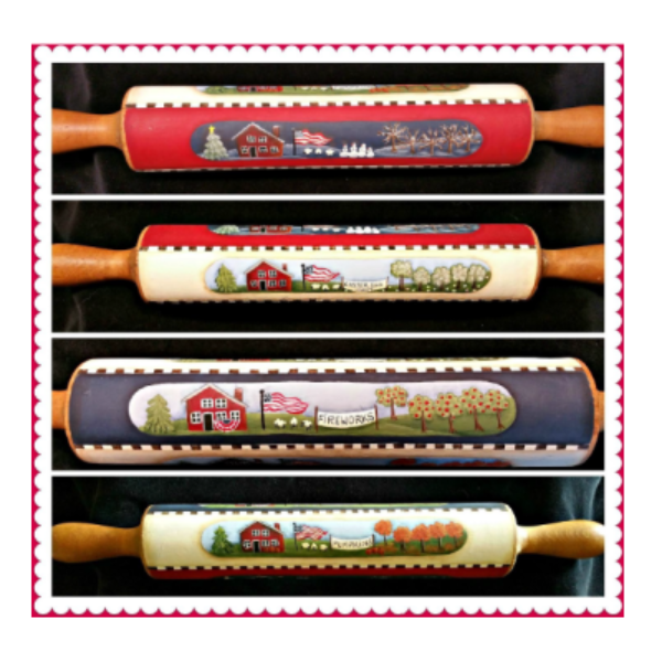 Rolling Pin for All Seasons E-Pattern by Pat Jarrett