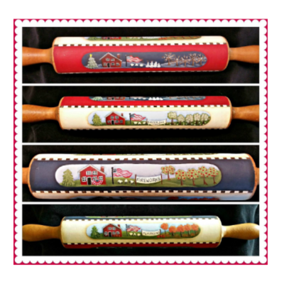 Rolling Pin for All Seasons E-Pattern by Pat Jarrett