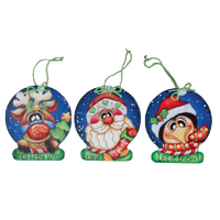 Snowglobe Ornaments E-Pattern by Sharon Cook