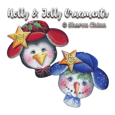 Holly Jolly Ornaments E-Pattern