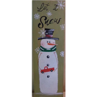 Let it Snow Sign E-Pattern