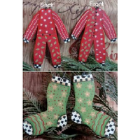 Long Johns & Socks Ornaments E-Pattern