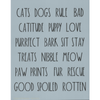 Dunn Inspired Pet Words Stencil