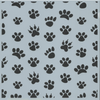 Paws Background Stencil