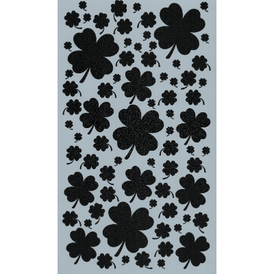 Clover Background Stencil