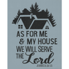 Joshua 24:15 Stencil