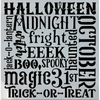 Halloween Subway Words